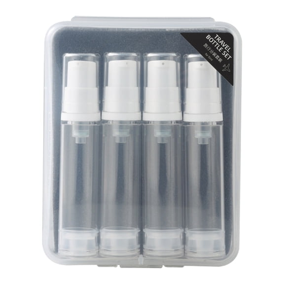 3/4Pcs Vacuum Bottling Refillable Spray Bottle Liquid Container Atomizer Perfume Lotion Cosmetic Empty Travel