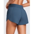 thumbnail image 2 of Shorts CRZ YOGA de tiro alto con forro de malla y abertura lateral de 3" XL, 2 of 6
