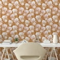 thumbnail image 2 of Ambesonne Floral Peel & Stick Wallpaper for Home, Orchids in Earthy Tones Art, 13"x72", Dark Peach Rose and Cocoa, 2 of 5
