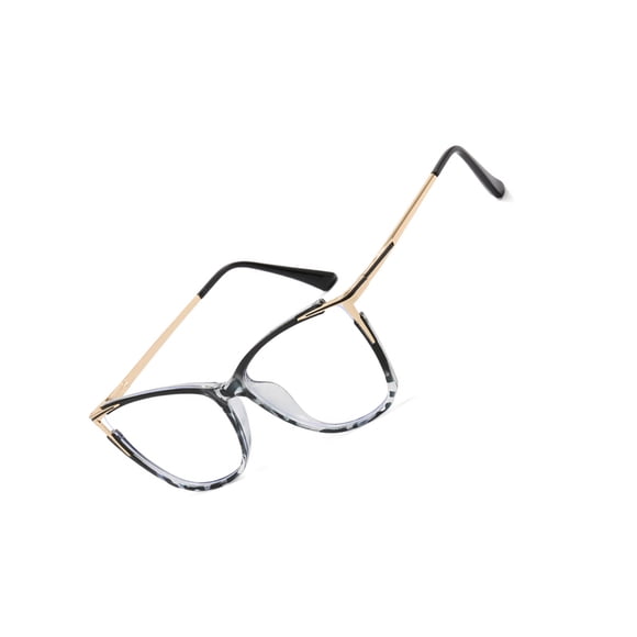 crativent Fashion Cat's Eye Glasses Anti Blue Light Eyewear Computer Reading Vintage Style Eyeglasses Big Frame Spectacles