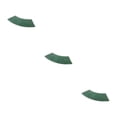 thumbnail image 4 of Bewildely Exquisita alfombra de suelo hecha a mano, fuerte absorción de agua y parte inferior de TPR para un agarre fuerte, felpudo verde Type1 NO1, 4 of 6