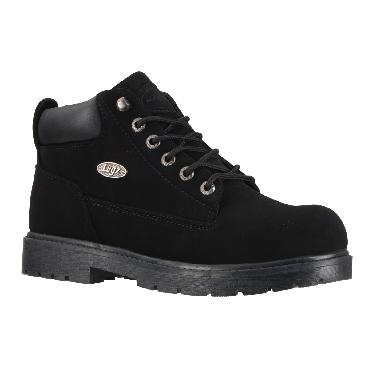 color block lug boots