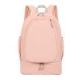thumbnail image 2 of Tennis Backpack for Women & Men Large Capacity with Shoe Compartment Racket Bag Lightweight Sports Travel Overnight Bag for Work Gym(Pink), 2 of 8