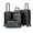 Teal, variant on Concepten 5-Piece Hardshell Luggage Set,ABS Material Lightweight Suitcase Set with Swivel Wheels and TSA Lock,Equipped with Sports Handbag and Toiletries Bag