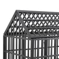thumbnail image 6 of Vivifying Heavy Duty Dog Cage 85.86H, Pet Crate with Roof & Window on Roof, Black, 6 of 9