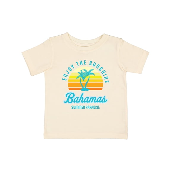 Inktastic Enjoy the Sunshine Bahamas Summer Paradise Boys or Girls Baby T-Shirt