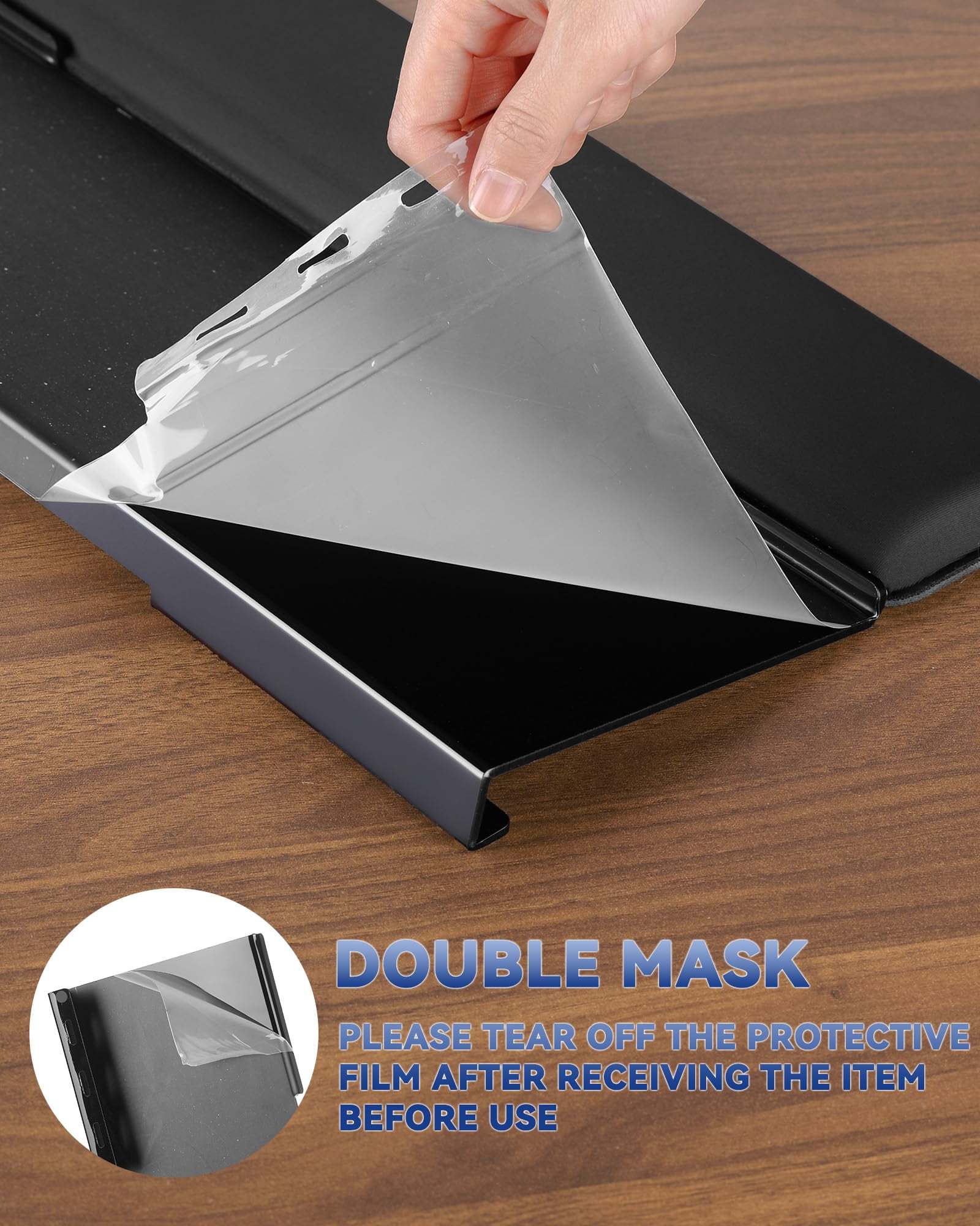 Computer Stand For Desktop  2-level Height Adjustment Wrist Rest Non-slip Key Board Riser Pad Office Gaming And Home Desks