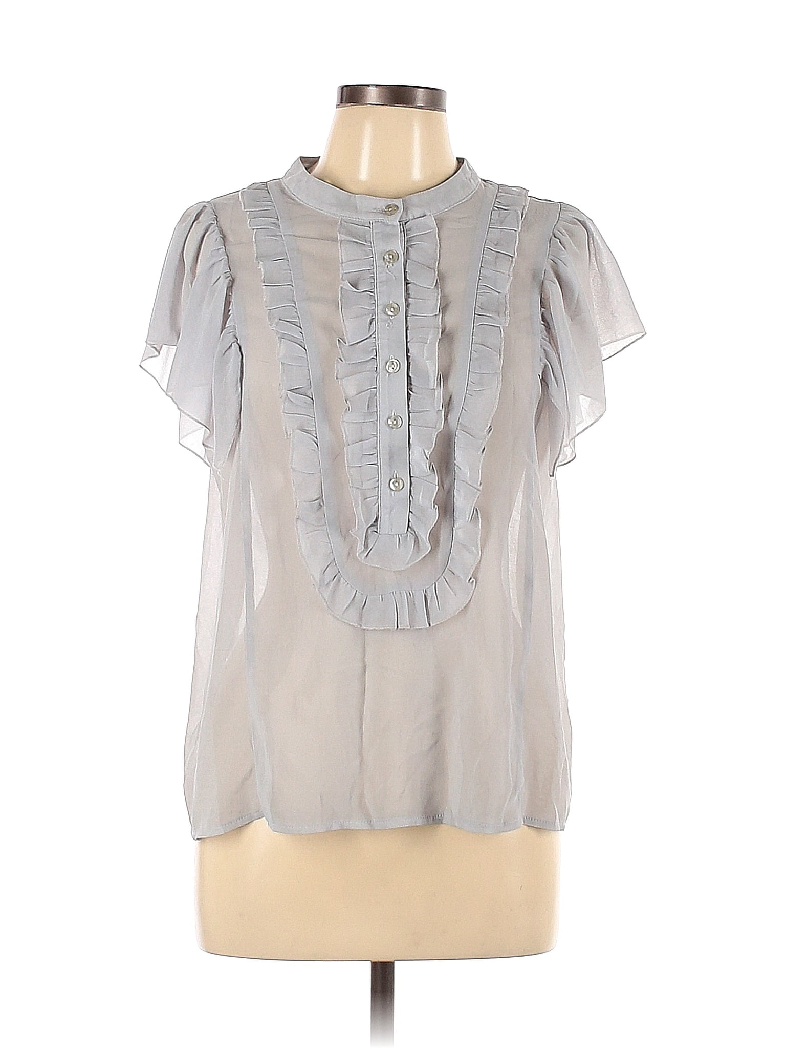 asos short sleeve blouse