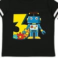 thumbnail image 4 of Inktastic 3rd Birthday Robot Boys or Girls Toddler T-Shirt, 4 of 5