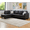 Black-A, variant on Caberryne Leather Sectional Sofa for Living Room Furniture Set,Ginger L-Shape Sofa Couch with Facing Left Chaise for Living Room/Office/Lounge/Apartment