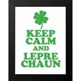 thumbnail image 2 of Brown,Victoria 12x14 Black Modern Framed Museum Art Print Titled - Leprechaun Calm, 2 of 5