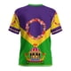 thumbnail image 5 of Xuyuer Women's Carnival Printed Round Neck Solid Color Short Sleeve Casual Loose T-Shirt, 5 of 8