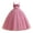 H237 Brick Red, variant on SJLDQY Flower Girls Maxi Dress Sleeveless Tulle Princess Dress Bridesmaid Wedding Pageant Party Formal Gowns