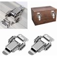 thumbnail image 5 of 4 Pieces Stainless Steel Clamp Latch Lever Lock Box Latch Lever Latch Door Hasp Toggle Latch Spring, 5 of 5
