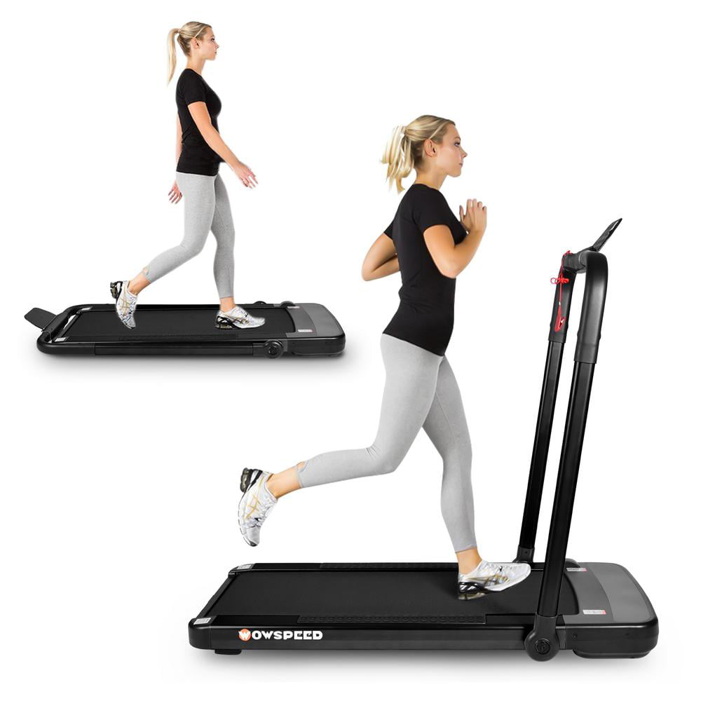 Details about   2.25HP Foldable Treadmil Home Gym 2-IN-1 Running+Walking Machine with Bluetooth 