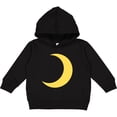 thumbnail image 2 of Inktastic Cute Yellow Moon Toddler Hoodie, 2 of 4