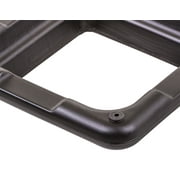 The Step Original Health Club Aerobic Step Risers in Black/Gray for Use with The Step Aerobic Platform