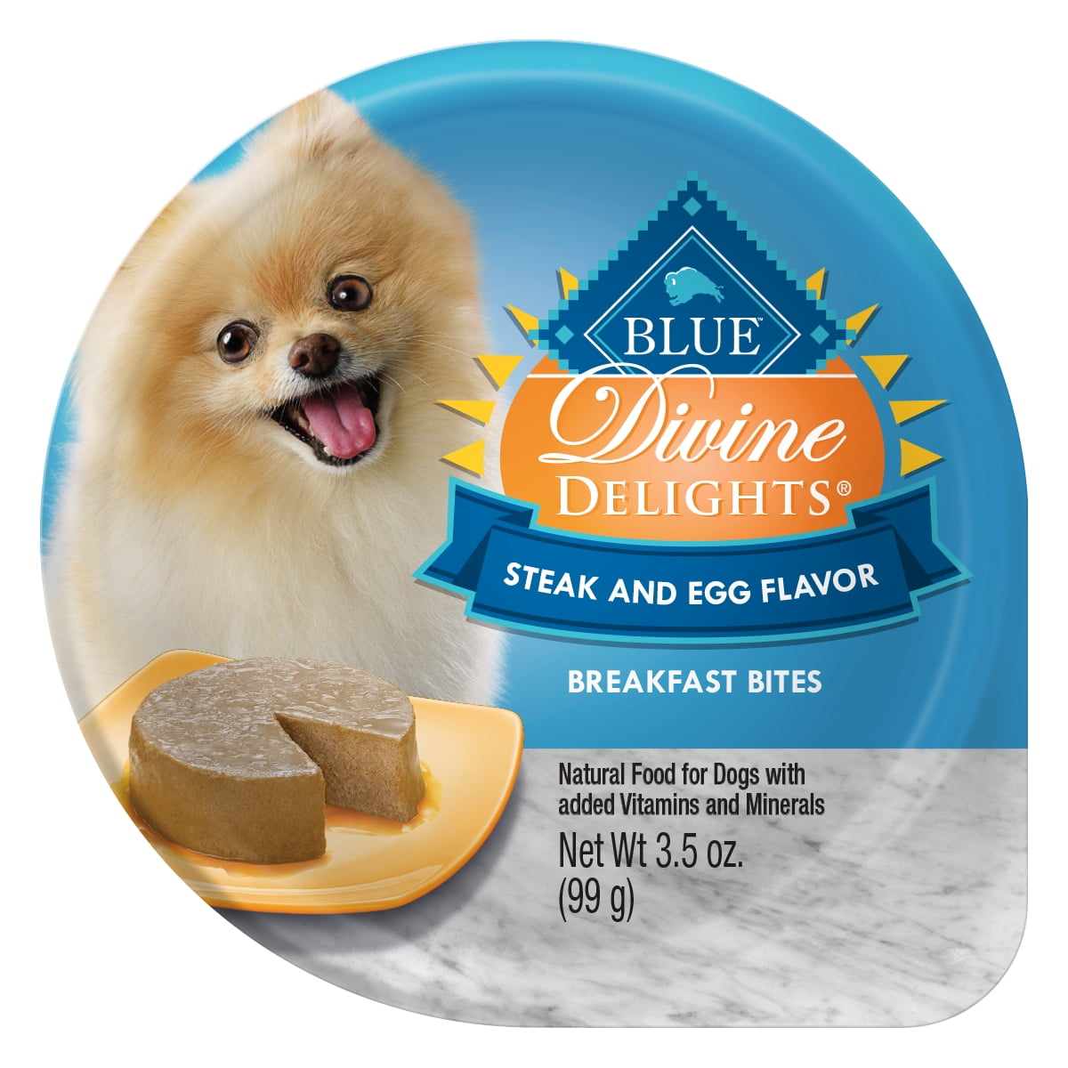 Blue Buffalo Divine Delights Small Breed Wet Dog Food with Steak & Egg