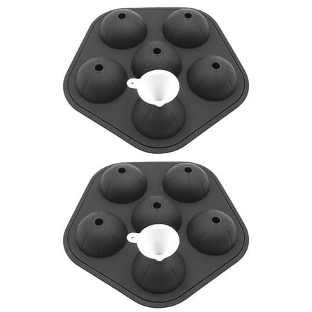 

Haykey Silicone Ice Cube Tray Ice Mold Tray Silicone Basketball-Shaped Cake Ice Cream Maker Kitchen Tool Ice Cube Trays For Freezer