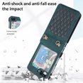thumbnail image 5 of ELEHOLD Crossbody Case for Samsung Galaxy Z Flip 5, Fashion Premium PU Leather Case with Shoulder Strap for Women Men Shockproof Case Cover for Samsung Galaxy Z Flip 5,Green, 5 of 6