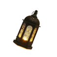 thumbnail image 1 of serony LED Wind Lights Ramadan Lantern Lamp Hanging for Event Decor black, 1 of 8