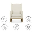 thumbnail image 5 of Delta Children Hanover Rocking Chair, Cream/Acorn, 5 of 13