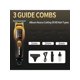 thumbnail image 4 of Men's Bald Hair Clipper Beard Hair Trimmer For Men Professional, Hair Clippers Grooming Cutting Kit, T Blade Liners Trimmer Electric Shavers, Cordless, 4 of 5