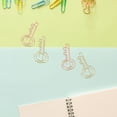 thumbnail image 4 of EXHUMKY 30Ud Clips De Papel Decorativos En Metal Llave Para Notas Y Marcadores, 4 of 6