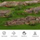 thumbnail image 5 of BESTYASH 1Jgo Adorno De Simulada Verde Para De Interiores Y Exteriores, 5 of 6