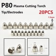 thumbnail image 1 of Luckyn P80 Torche à Plasma 60A 80A 100A P80 Buse d'Électrode de Pointe de Torche à Plasma, 1 of 5