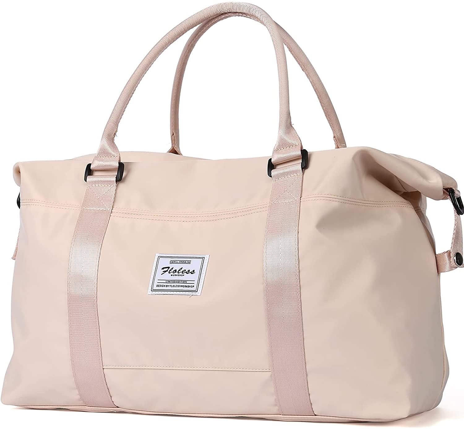 New Pink Sequins Gym bag/Duffle/Travel/weekender/overnight bag/tote,waterproof 