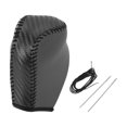 thumbnail image 1 of Cubierta de pomo de cambio antideslizante Unique Bargains para palanca de cambios de coche, protector para Toyota Corolla 2014-2018, cuero sintético negro, 1 of 1