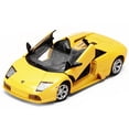 thumbnail image 2 of Lamborghini Murcielago Roadster Yellow Metallic 1/24 Diecast Model Car by Motormax, 2 of 3