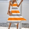 thumbnail image 5 of Ladies Summer Tops Impreso sin Mangas Cuello Redondo Vestido Casual para el Uso Diario Y Casual, 5 of 5