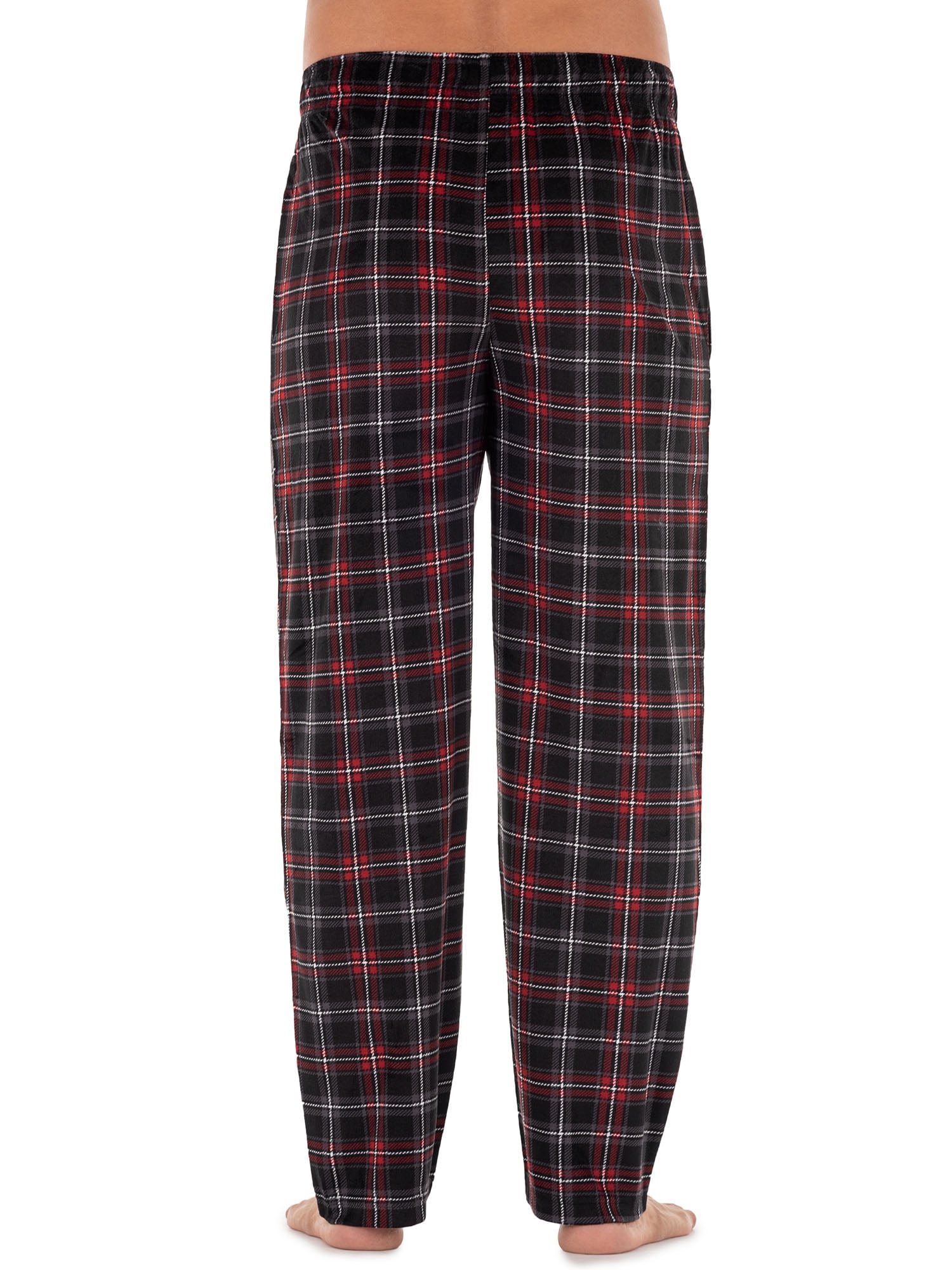 George Men's Fleece Plaid Sleep Pants