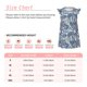 thumbnail image 3 of Fotbe Paisley Floral Branches Vestido de Dormir para Niñas de 3 a 10 Años, Mangas Cortas, Estilo Princesa, Pijama Camisón con Mangas Voladas-X-Large, 3 of 6