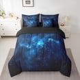 thumbnail image 2 of Homewish Starry Sky 7-Piece Twin Bedding Sets For Preppy Children Kids,Universe Galaxy Bedding Comforter Set,Cosmos Nebula Breathable Sheet Sets,Breathable Home Decor,Reversible, 2 of 8