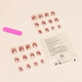 thumbnail image 4 of Feildoo Semi Cured Gel Press on Nail Strips Tie Dye, Gel Nail Stickers, 24Pcs, Y010B3V8E, NO.38, 4 of 7