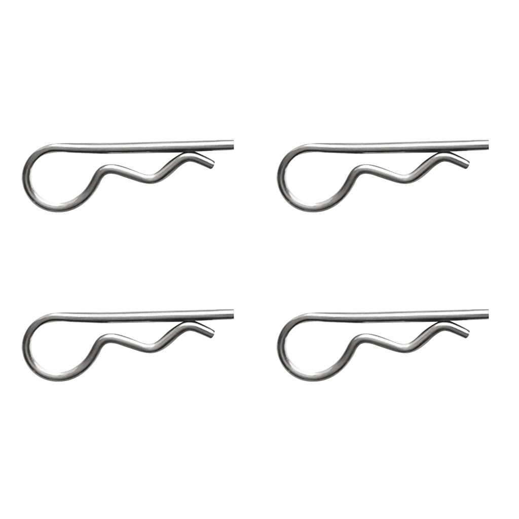 R clip r clips retaining cotter lynch pin 4mm pack of 100 
