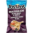 thumbnail image 1 of Tostitos Multigrain Black Bean & Garlic Tortilla Chips, 1 of 7