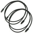 thumbnail image 1 of PAMINGONO 2pcs Digital Optical Cable Black PVC Signal Transmission, 1 of 8