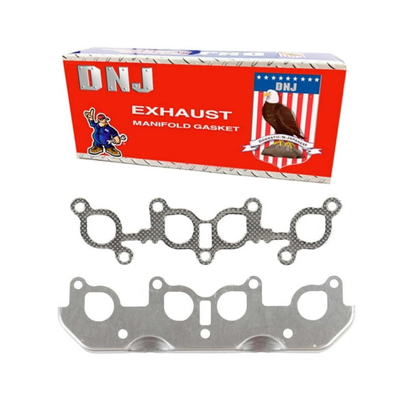 DNJ EG417 Exhaust Manifold Gasket Fits Cars & Trucks 94-97 Ford Aspire 1.3L L4 SOHC 8v