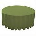 thumbnail image 2 of LA Linen Polyester Poplin Tablecloth 120-Inches Round, Sage Dark, 2 of 2