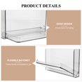 thumbnail image 3 of Wall-mounted Adhesive Storage Stand Bathroom Organizer Shelf Kitchen Storage Rack, 3 of 9