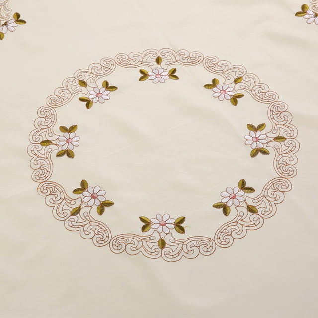 Cutwork Table Partie Décor Nappe, Table à Manger Tissu, Matériau Polyester pour la Cuisine de Fête
