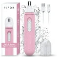 thumbnail image 3 of Nose Hair Trimmer for Men Women, USB Electric Professional Painless Trimmer for Nose, Ear,Eyebrow, Arms,Ear and Nose Hair Trimmer with 2 Replaceable Dual-Edge Blades-Pink, 3 of 7
