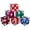 Las Vegas Casinos - Assorted Colors, variant on Actual Casino Table-Played Dice Assorted Colors Set of 6 – Nevada Casinos