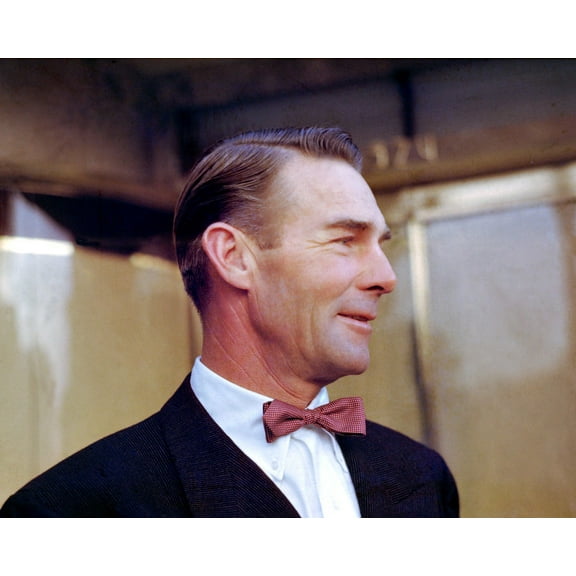 Randolph Scott 24X36 Classic Hollywood Poster In Tuxedo Early 1950's Candid