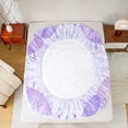 thumbnail image 5 of jejeloiu Bohemian Flower Floral Queen Sheet Sets,Boho Exotic Style Bed Set For Girl 4 Pieces, 5 of 7