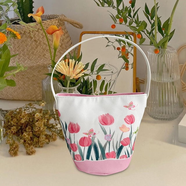 Bolso de lona Salvador Bolso bordado para mujer Estilo E Gran Capacidad